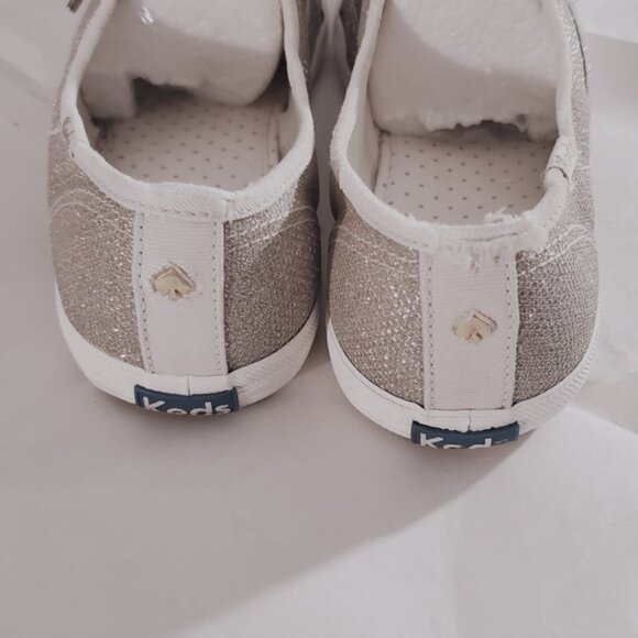 KATE SPADE Keds Shimmery Light Gold Keds- Limited Edition 8.5US - Picture 8 of 16